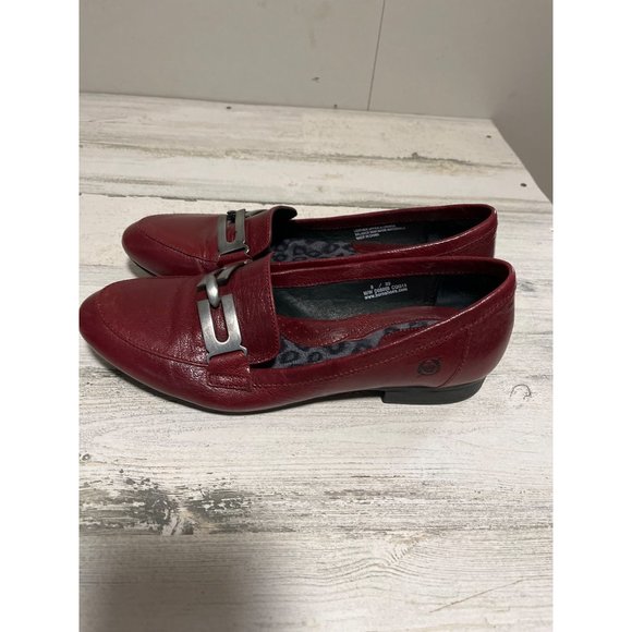 Born D05005 woman’s burgundy loafer size 8M - Picture 2 of 8